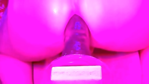 I'm masturbating with a dildo in my amateur solo video