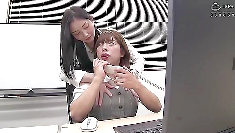 A sexy asian girl with a pink skirt and a cute face is fucking