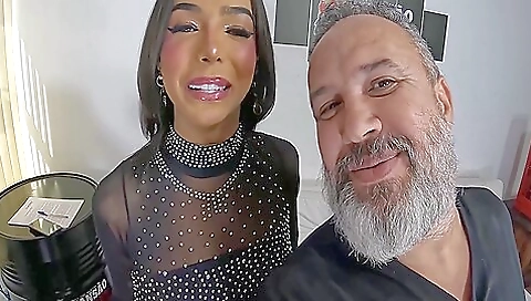 Petite slut with a nice ass enjoys anal in lingerie